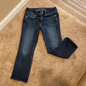American Eagle Artist Crop Capri Jeans